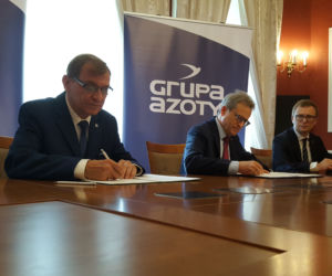 Podpisanie umowy między Grupą Azoty S.A. i Akademią Górniczo-Hutniczą w Krakowie