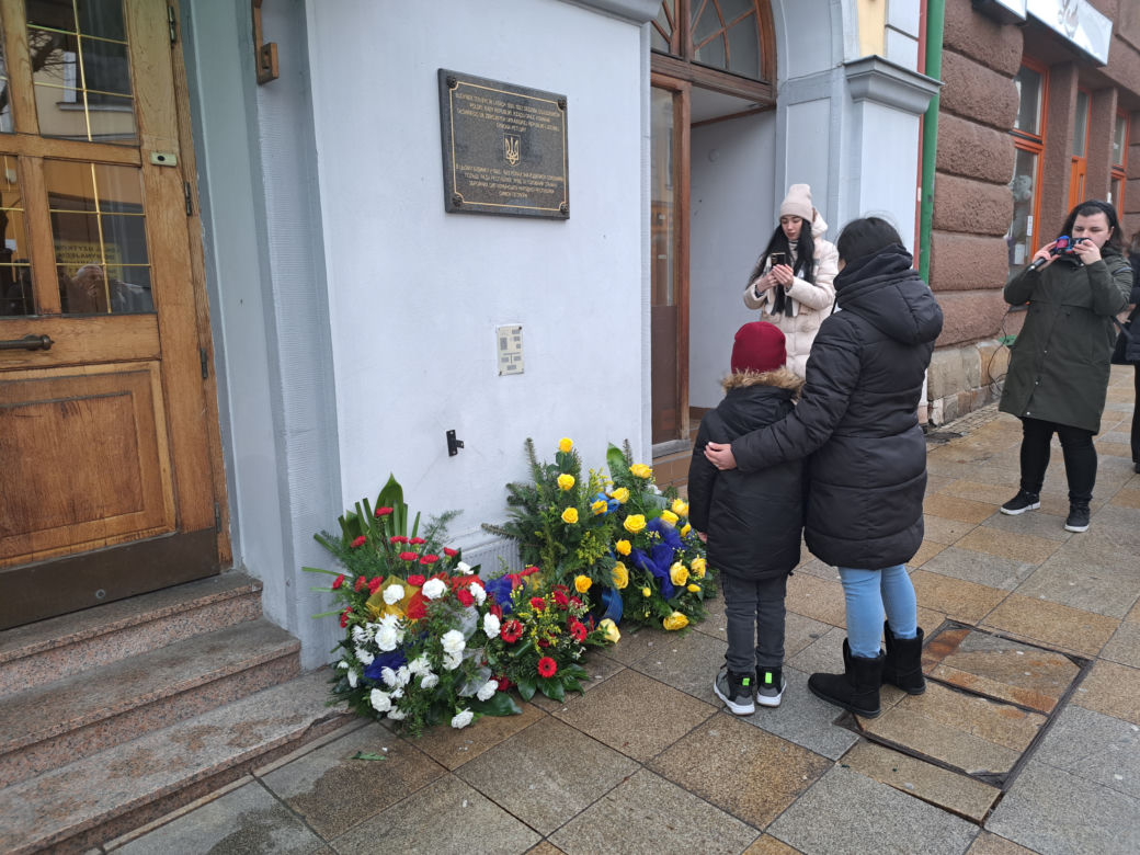 Rocznica wybuchu wojny w Ukrainie - uroczystości w Tarnowie