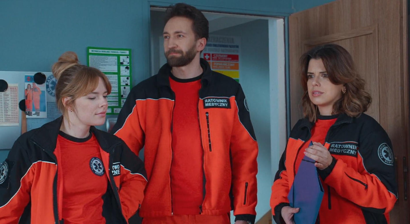 	Na sygnale odc. 729. Martyna (Monika Mazur), Piotr (Dariusz Wieteska),  Basia Wszołek (Anna Wysocka)