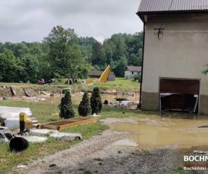 Powódź w Łapanowie