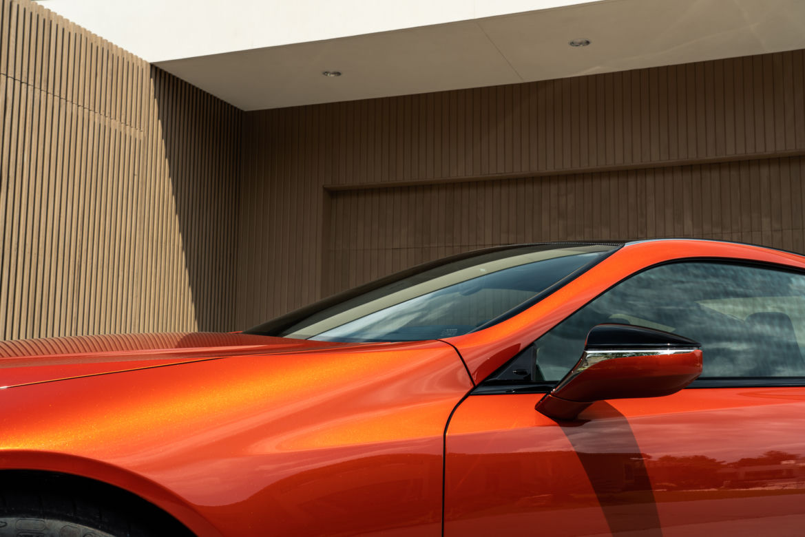 Lexus LC w kolorze Blazing Carnelian