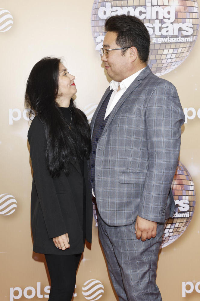 Bilguun Ariunbaatar i jego narzeczona, Kamila Robak