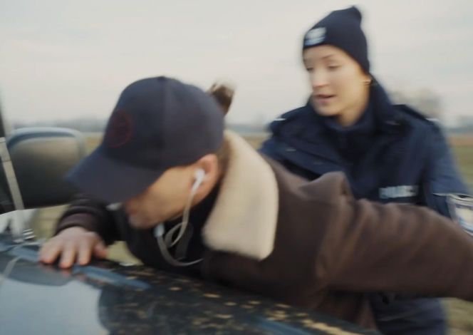 M jak miłość. Natalka (Dominika Suchecka), Mikołaj Lipiński (Mateusz Kościukiewicz)