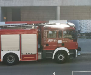 Wypadek na budowie apartamentów w centrum Białegostoku