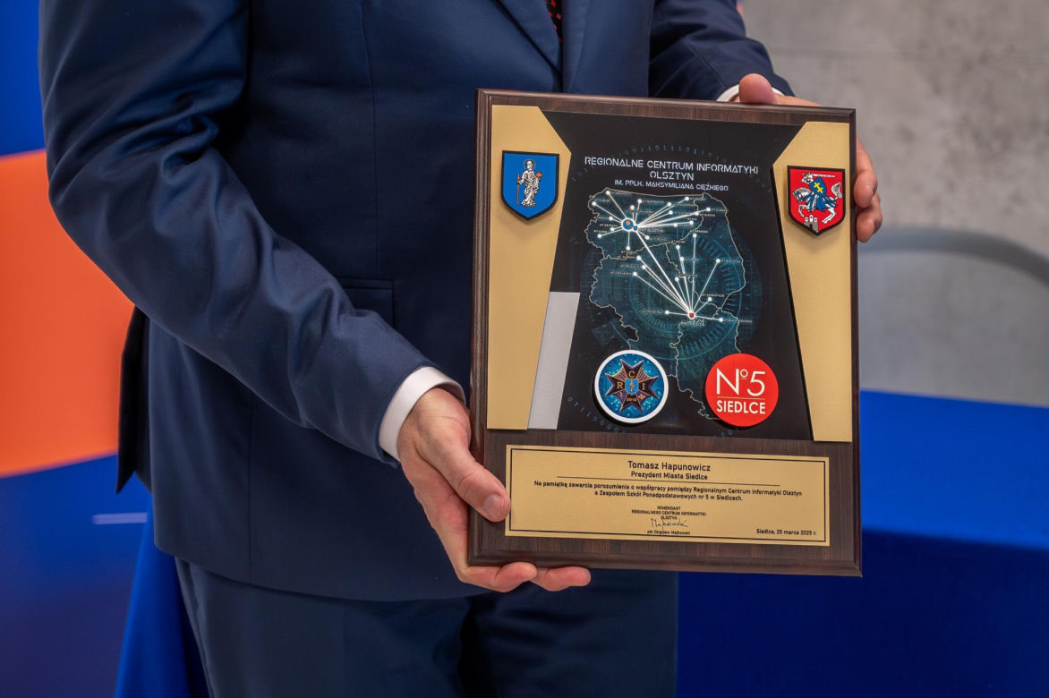  Siedlecka „Budowlanka” podpisała umowę o współpracy z Regionalnym Centrum Informatyki w Olsztynie