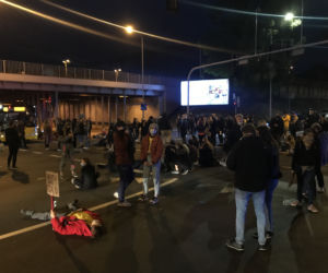 Protest kobiet w Katowicach! Karetka na sygnale jechała wprost na uczestników