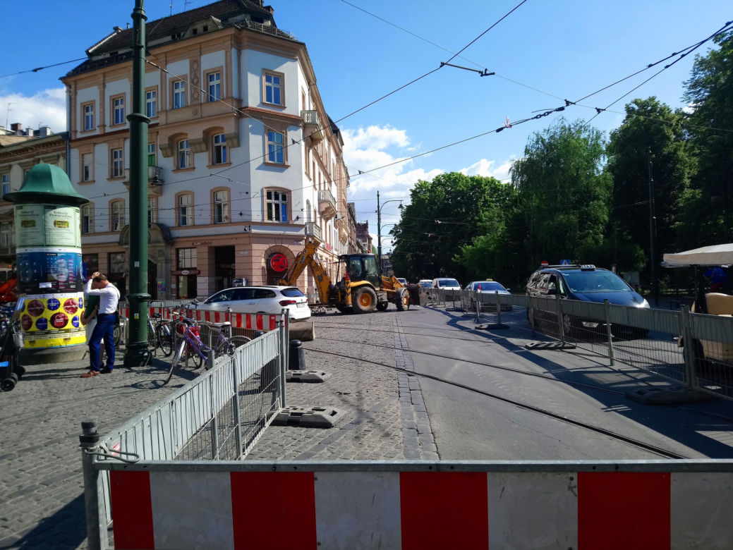 Ruszył remont ulicy Karmelickiej. Duże utrudnienia w centrum Krakowa