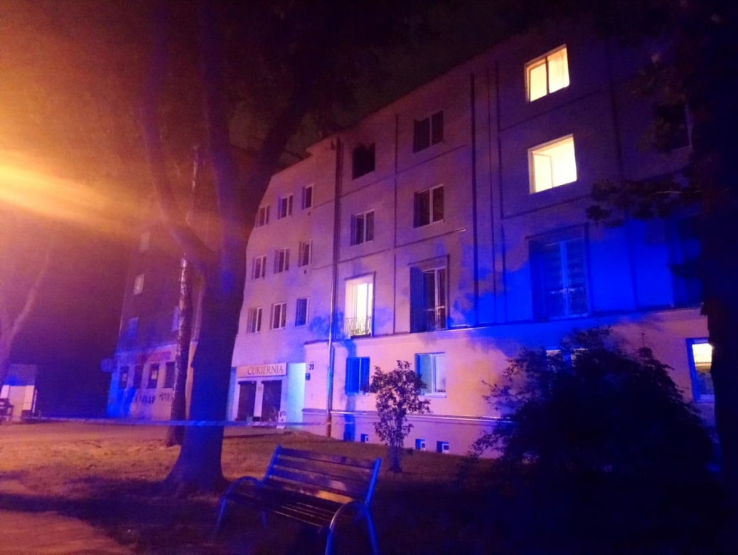 Dramatyczny pożar w Nowej Hucie, nie żyje mężczyzna