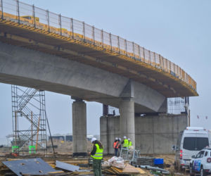 Budowa węzła w Kołbaskowie na autostradzie A6