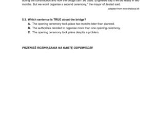 Matura 2021 angielski poziom podstawowy. Odpowiedzi, arkusze CKE, pytania, zadania, rozwiązania [język angielski podstawowy poziom matura 6.05.2021]