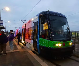 Świąteczne tramwaje w Szczecinie