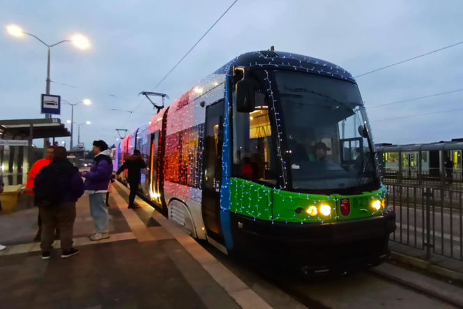 Świąteczne tramwaje w Szczecinie