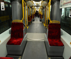 Jechaliśmy nowym tramwajem. Pierwszy hyundai wyjechał na stołeczne torowiska