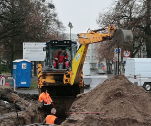 Trwają prace drogowe na al. św. Jana Pawła II. Zaglądamy na plac budowy