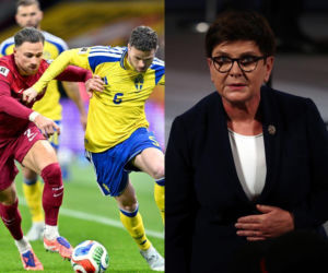 Beata Szydło podczas Szwecja - Polska meczu nagle wypaliła o dzieciach! Wielka kłótnia w przerwie