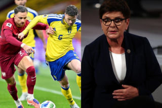 Beata Szydło podczas Szwecja - Polska meczu nagle wypaliła o dzieciach! Wielka kłótnia w przerwie