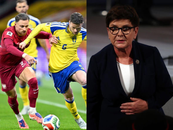 Beata Szydło podczas Szwecja - Polska meczu nagle wypaliła o dzieciach! Wielka kłótnia w przerwie
