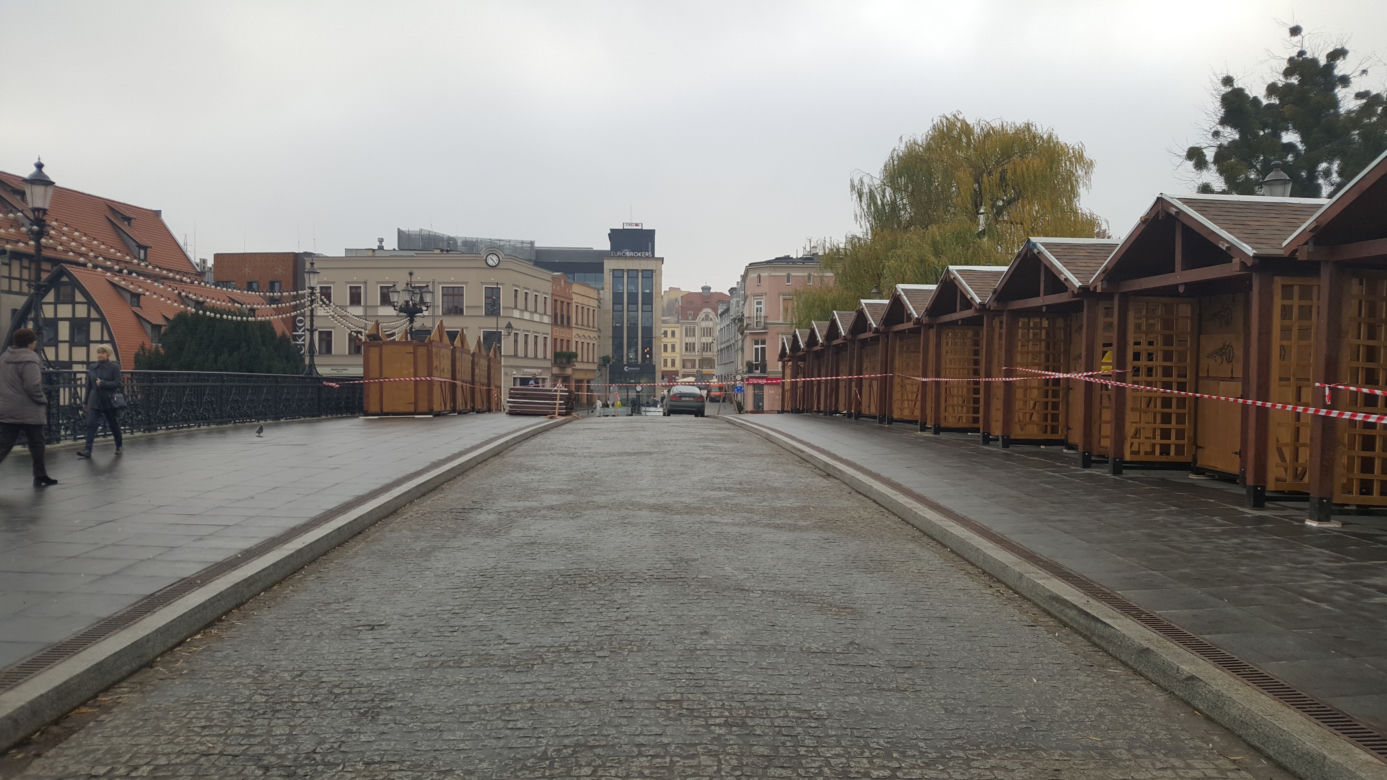 Przygotowania do Bydgoskiego Jarmarku Świątecznego 2019