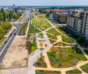 Park nad Południową Obwodnicą Warszawy w Warszawie