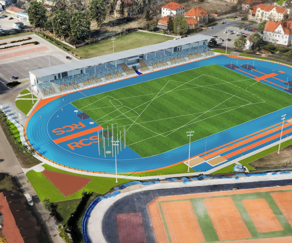 Nowy stadion lekkoatletyczny i hala lodowa w Lubinie