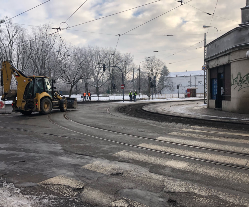 Drogowcy rozpoczęli prace na Wojska Polskiego w Łodzi