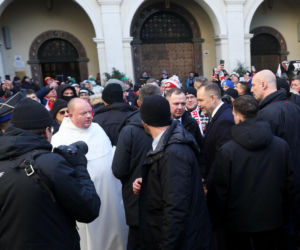Karol Nawrocki wziął udział w Patriotycznej Pielgrzymce Kibiców na Jasnej Górze