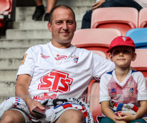 Górnik Zabrze - GKS Katowice: Zdjęcia kibiców i zawodników z meczu 6. kolejki PKO BP Ekstraklasy