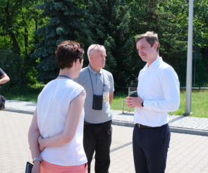 Kontrola poselska w oczyszczalni ścieków Czajka