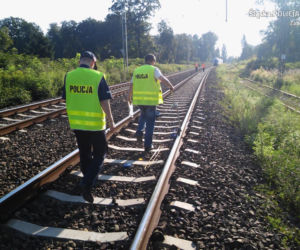 Wypadek na torach w Zabrzu