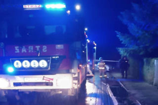 Tragiczny pożar domu w Poznaniu! Życia mężczyzny nie udało się uratować