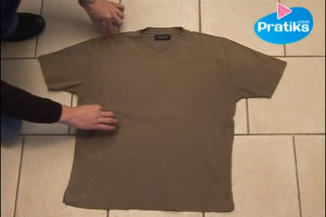 Jak perfekcyjnie złożyć t-shirt w 5 sekund