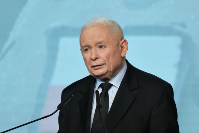Jarosław Kaczyński mówił o NATO podczas konferencji PiS