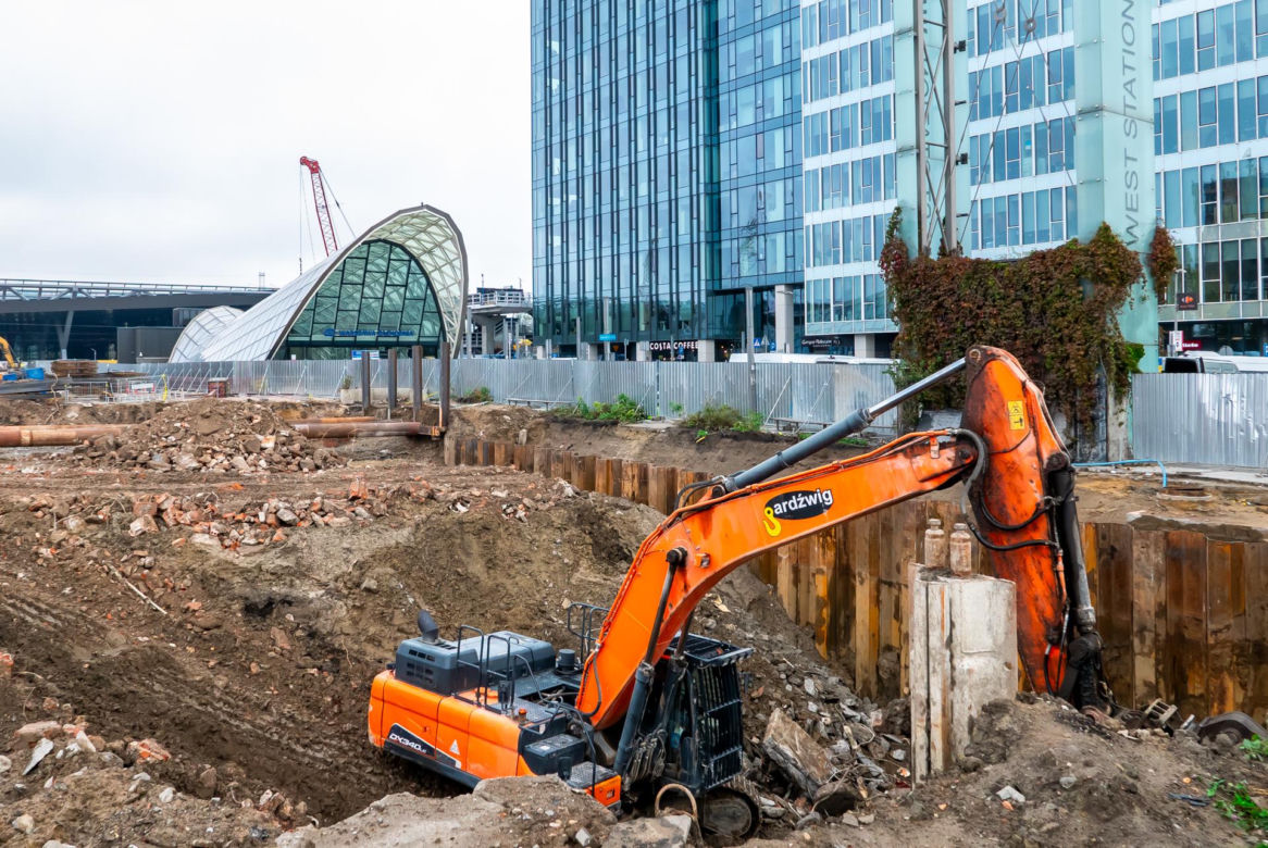 Remont Warszawy Zachodniej, październik 2023