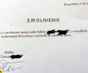 Podrabiałeś kiedyś usprawiedliwiania w szkole? Na te byś nie wpadł! ZOBACZ najzabawniejsze! [GALERIA] 