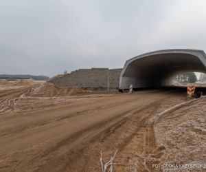 Budowa S7 na trasie Napierki - Płońsk. Zobacz postępy prac [GALERIA]