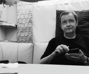 Jan Frycz na nagraniu Krzysztofa Skoniecznego
