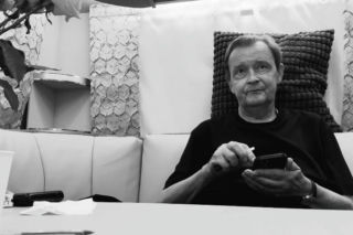 Jan Frycz na nagraniu Krzysztofa Skoniecznego