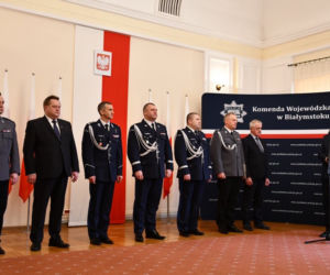 Podlascy policjanci mają nowego komendanta wojewódzkiego