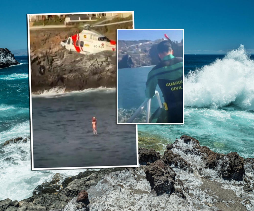 Ogromna fala uderzyła w turystów! Przerażające nagranie