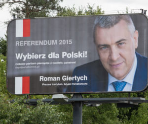 JESZCZE NIE KANDYDUJE A JUŻ SIĘ REKLAMUJE
