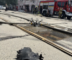 Rosyjski atak na Kijów. Potworne zniszczenia [24.05.2026]