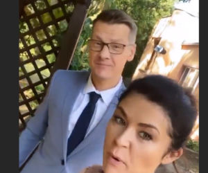 M jak miłość po wakacjach 2020. Kinga (Katarzyna Cichopek), Piotrek (Marcin Mroczek)