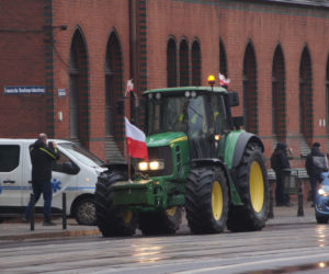 Strajk rolników w Bydgoszczy [ZDJĘIA]