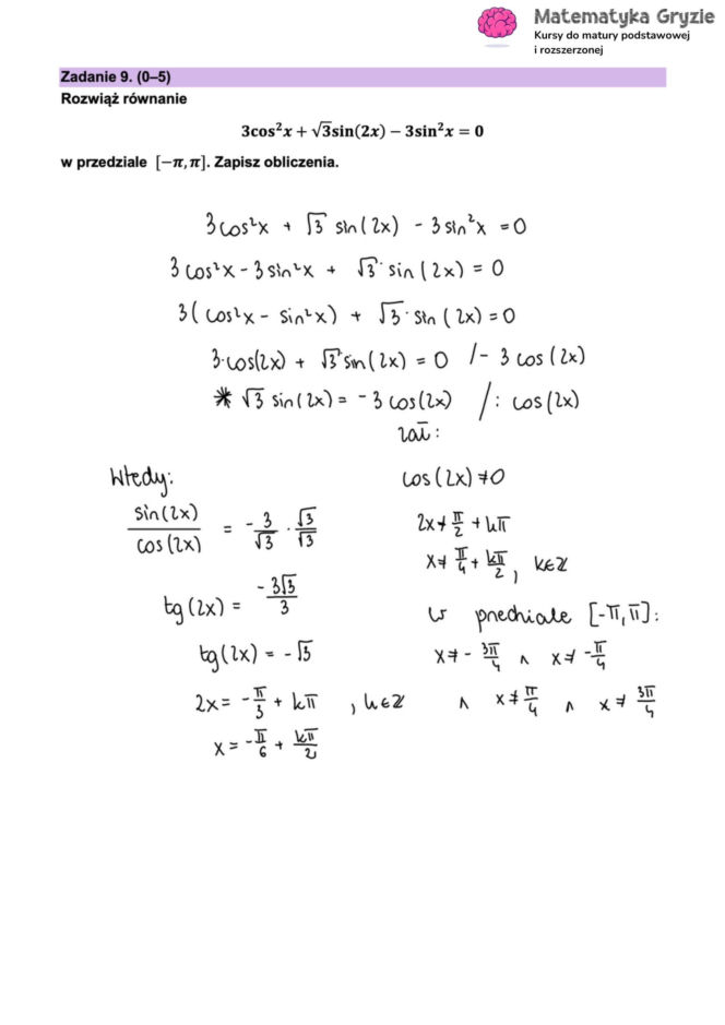 Matura 2025 matematyka rozszerzona: ODPOWIEDZI do wszystkich zadań, gotowe rozwiązania matury z matematyki rozszerzonej - Formuła 2023 [12.05.2025]	