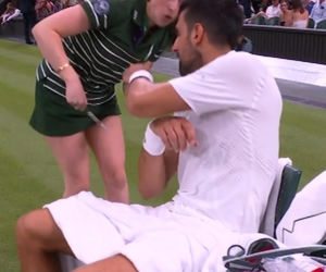 Novak Djokovic przestraszył dziewczynę