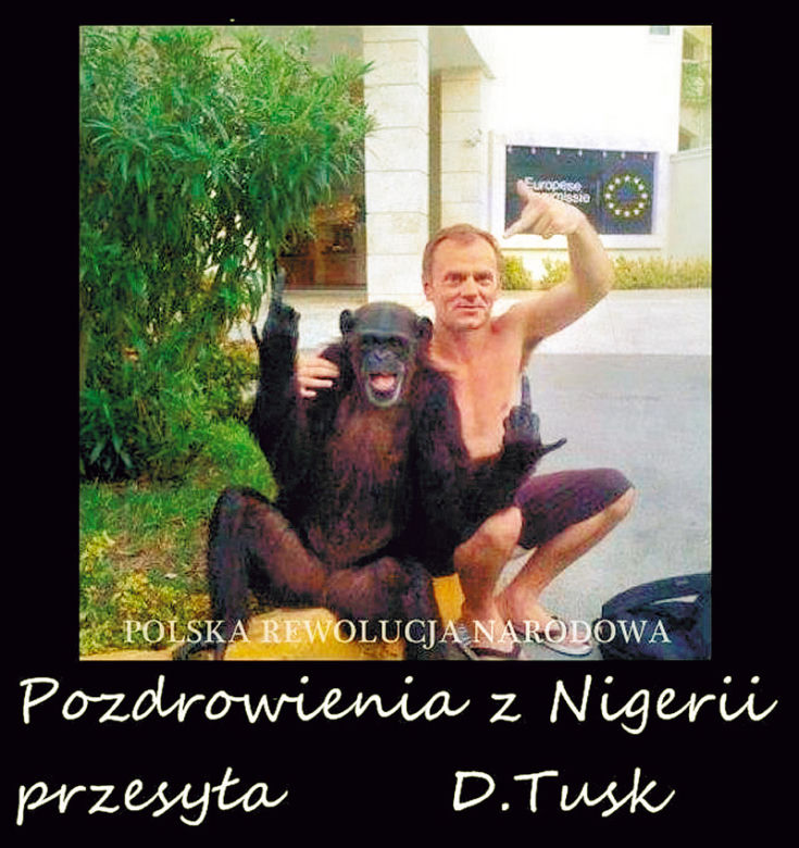 Cały naród śmieje się z Tuska w Nigerii