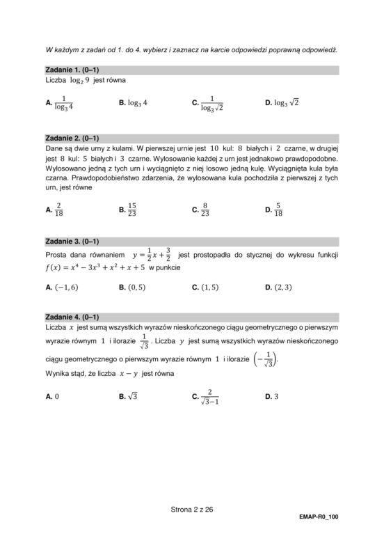 Matura próbna 2021: Matematyka [POZIOM ROZSZERZONY] Arkusze CKE