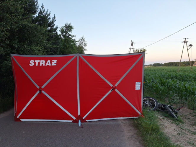Potworne zderzenie motocyklistów. Ratownicy godzinę walczyli o życie 18-latka