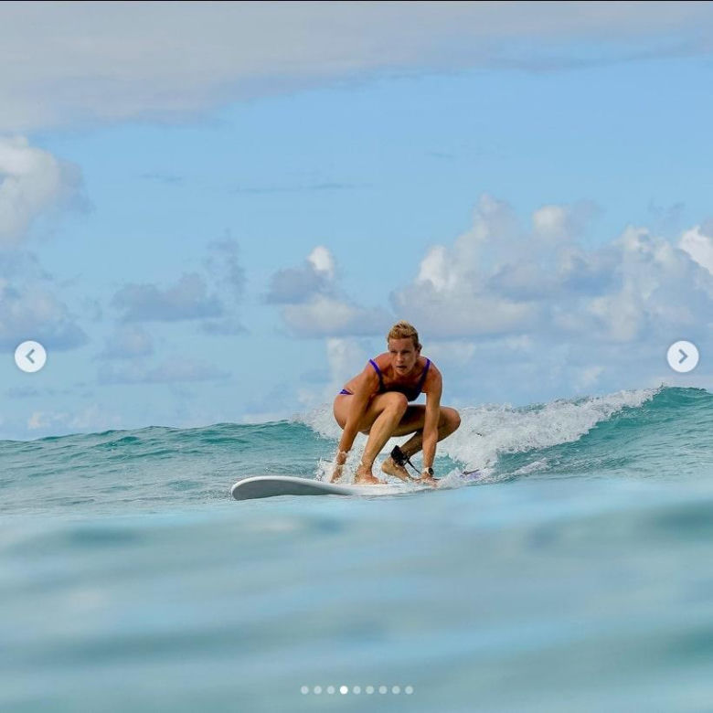 Hawaje, bikini i fale! Anita Werner zaskoczyła odważnym hobby