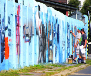 Graffiti przy Żeglarskiej w Rzeszowie nabrało kolorów